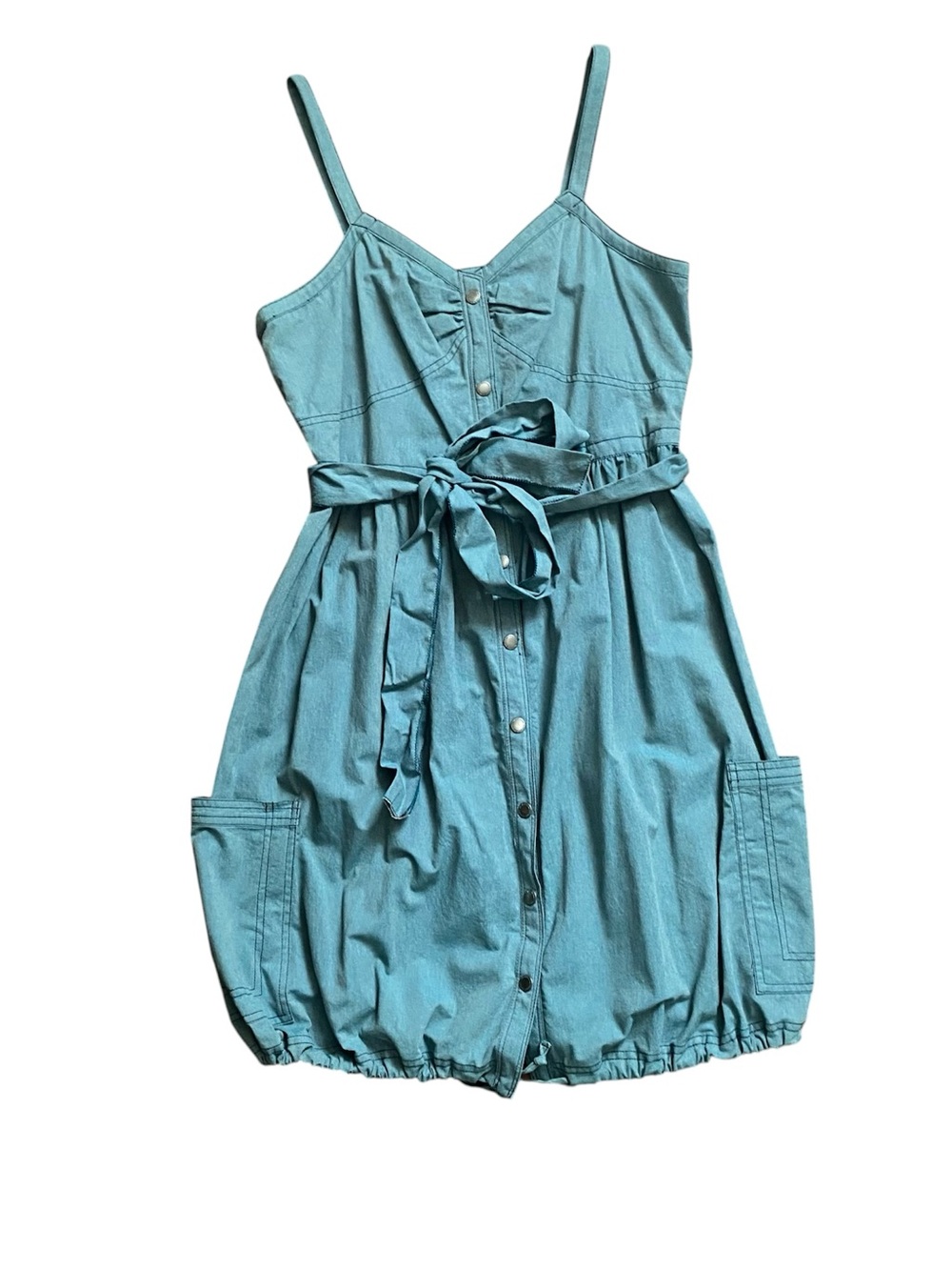 Zac Posen x Target Denim Chambray Sundress Women’s Large Blue